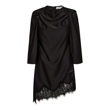 Haute L' Amitié - Naomi Twist Shoulder Dress - Black